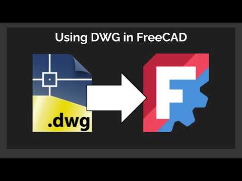 How to Open DWG Files in FreeCAD  (Step-by-Step)