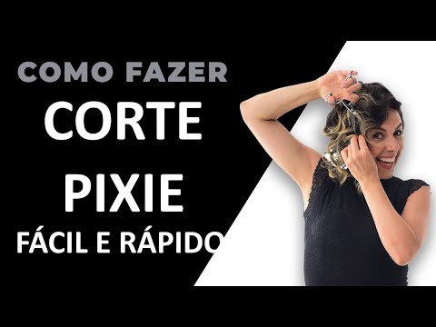 Corte Pixie - Passo a Passo Simples e Completo