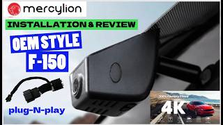 Mercylion Dashcam Ford F-150 Installation Review | Quickest & Cleanest OEM Style