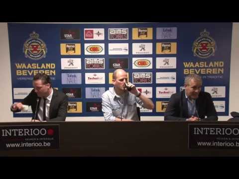 Persbabbel na Waasland-Beveren - KVC Westerlo (2-2)