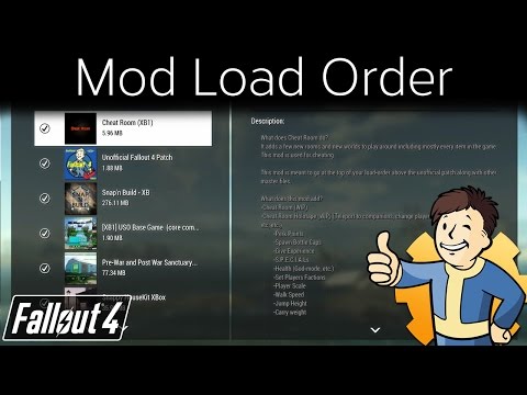 fallout 4 how to change load order fallout 4 how to change load order