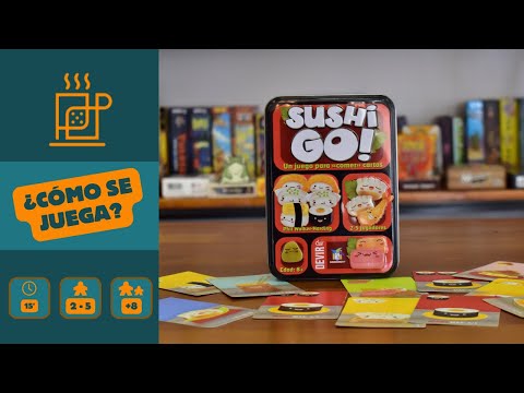 Sushi Go! un "apetitoso" juego familiar - ¿Cómo lo juego?