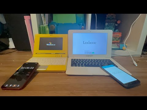 Lexibook Laptop Master VS Lexibook LapTab Startup/Shutdown Race - Which is faster?