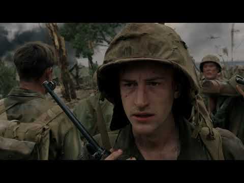 The Pacific: Sledge sees Chuckler and Chesty Puller on Peleliu (1080p)