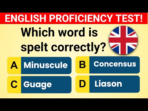 ENGLISH PROFICIENCY TEST QUESTIONS & ANSWERS! ✅ (How to PASS an English Language Test in 2025!)