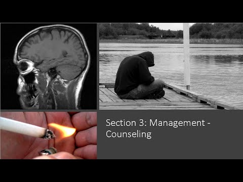 Tobacco Use Treatment Section 3: Management - Counseling - BAVLS