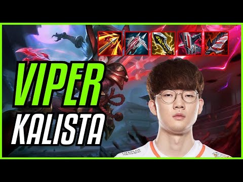 VIPER - KALISTA vs VARUS ADC - KR CHALLENGER - PATCH 11.10