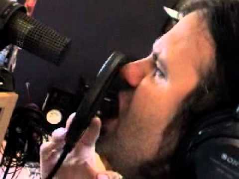 Mille from Kreator - Vocal Track Recording "Enemy of God"