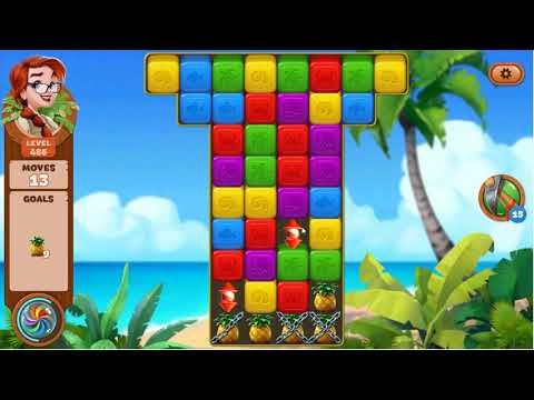 Lost Island Blast Adventure Level 486 - No Boosters