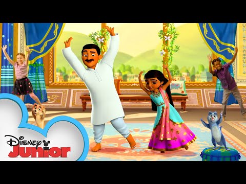 Sahil's Big Move | Dance with Mira and Friends | Mira, Royal Detective | Disney Junior