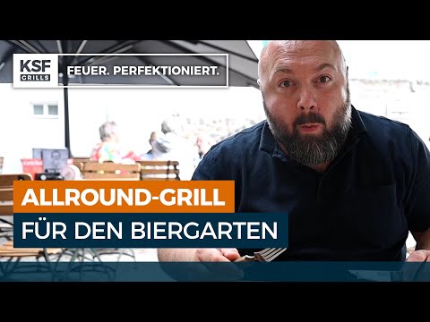 Biergarten-Romantik in Monheim mit dem KSF Gastrobräter RGS
