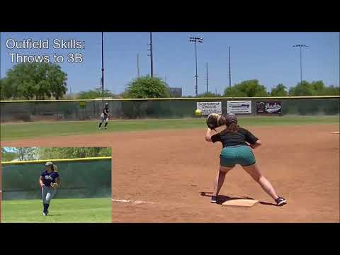 Ciara Cruz Softball Skills Video - 2019 Outfield