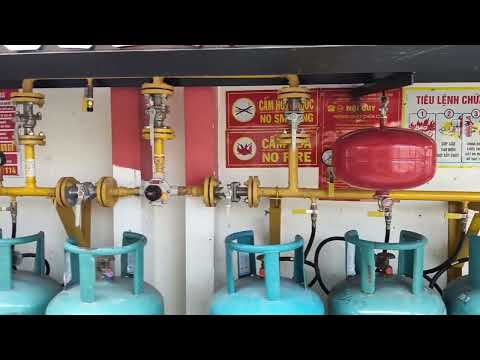 Thi công lắp đặt hệ thống gas trường Mầm Non ngoài Phú Quốc