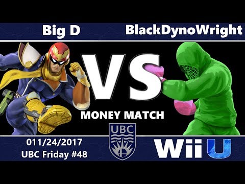 UBC Friday #48: Money Match - Big D (Captain Falcon) vs BlackDynoWright (Little Mac)