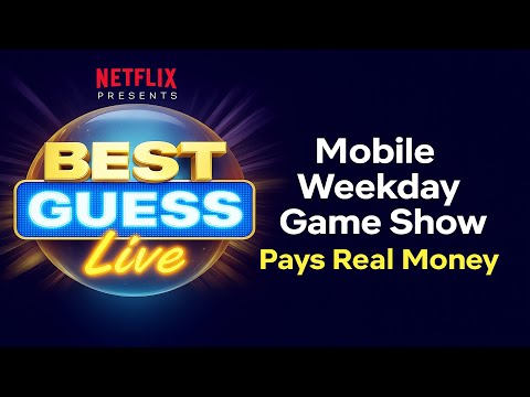 Best Guess Live App Review — Netflix's New Game Show That Actually Pays You Real Money - YouTube