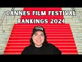 Ranking Films I Saw at the Cannes Film Festival