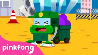 The Worried Garbage Truck 😟 | Car Story Time | Pinkfong Stories for Children