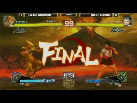 CEO 2015 - USF4 3v3 Teams - Grand Finals - Team Asia vs Vortex