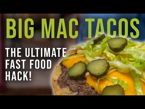 Easy Big Mac Tacos For Your Next Party!