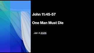 One Must Die