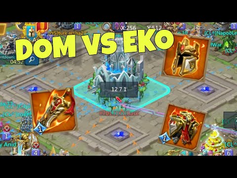 Lords Mobile - Wonders against KaptanEKO 5 emperor piece account