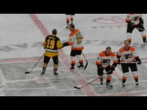 Flyers vs Penguins Alumni game preshow pt2