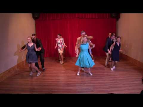 Amateur Cabaret: Ekaterina Agaponova & Alexandr Butenko Beginners Lindy Hop Group