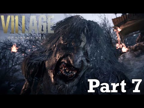 RESIDENT EVIL 8 VILLAGE Walkthrough Gameplay Part 7 - ARMOURED LYCAN (PlayStation 5)