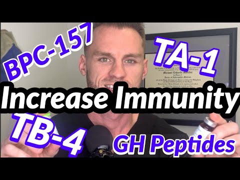 Peptides for the Immune System: Thymosin Alpha 1, Thymosin Beta 4, BPC 157, Growth Hormone Peptides
