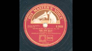 CHARLIE BARNET AND HIS ORCHESTRA - RING DEM BELLS