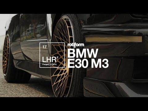 Rotiform LHR-F Forged 3-Piece Wheel | Stan Chen's BMW E30 M3 | Toyo Tires | 4K