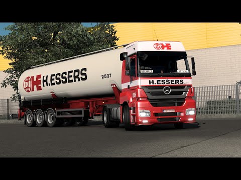 ETS2 1.36 Open Beta Mercedes Axor Lille - Toulouse