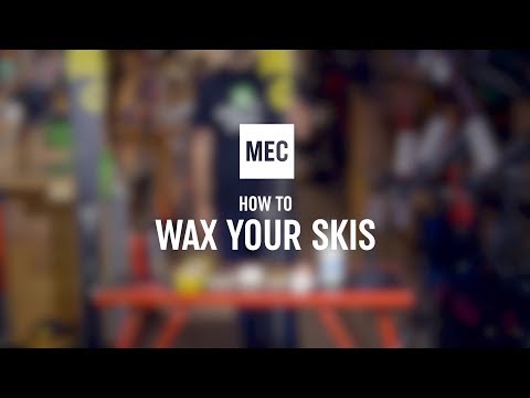 MEC: How to wax your skis