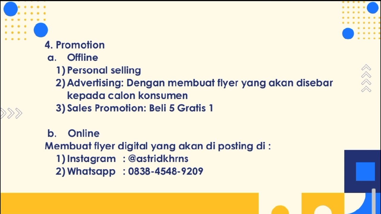 Presentasi Proposal Usaha Astrid Khairunnisa (XI BR 2) - Snack'N Roll Cheese Roll Sosis