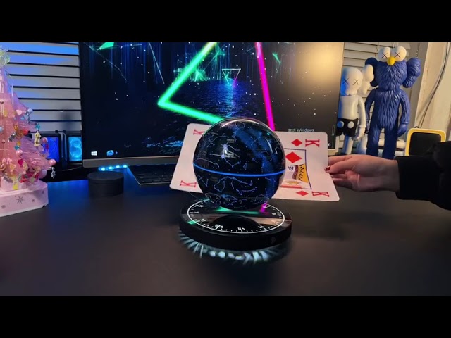 اضاءة خريطة النجوم تطفو بالهواء