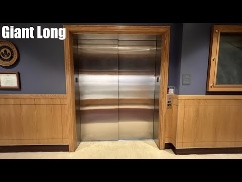 GIANT Long Hydraulic Elevator @ Rudolph Hall - WU - St. Louis, MO
