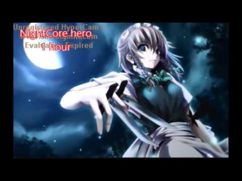 NightCore Hero 1 hour [EPIC]