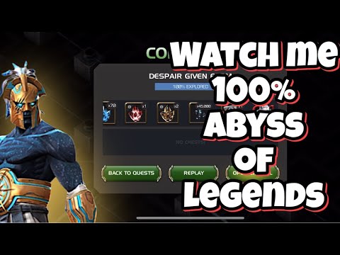 I 100% The Abyss Of Legends funny last KO’s