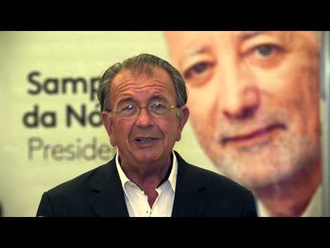 Carlos Alberto Moniz - Apoio a Sampaio da Nóvoa