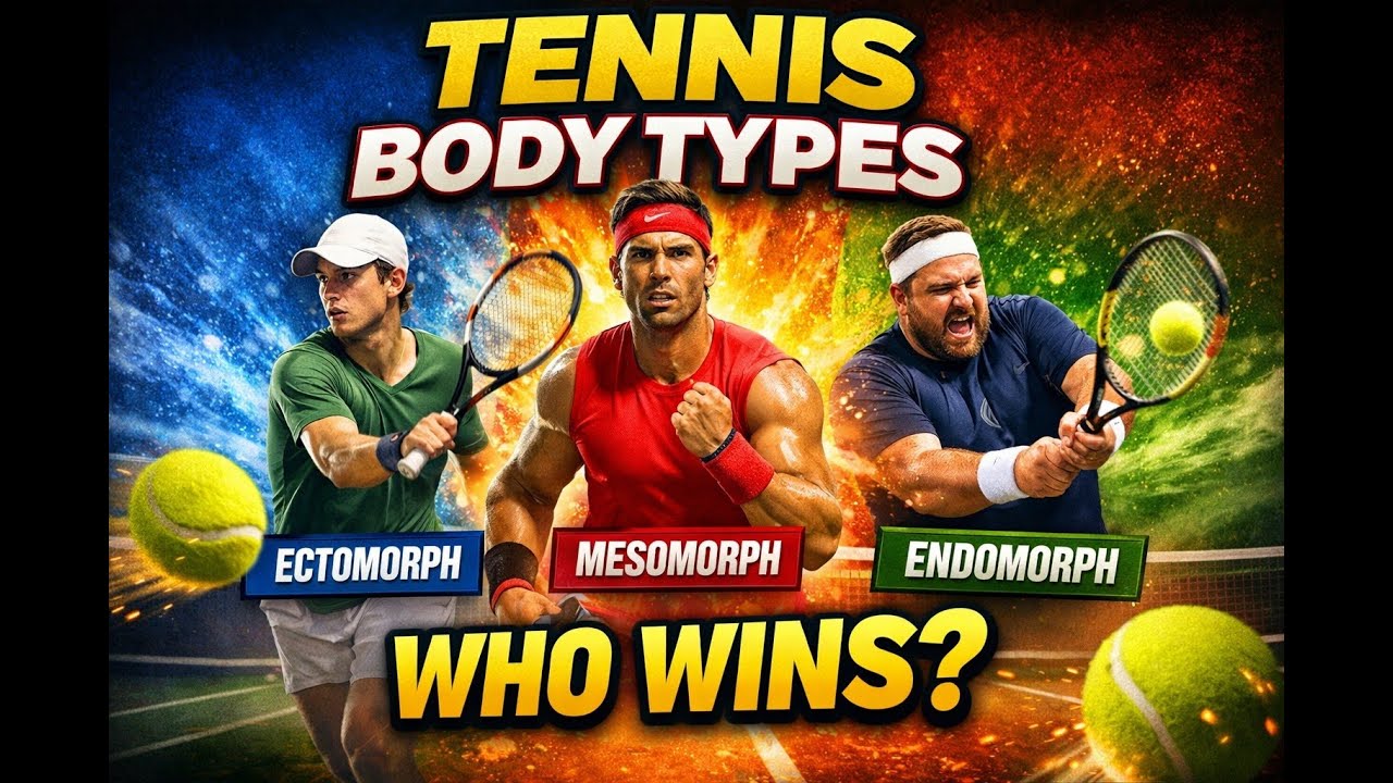 Somatotypes in Tennis: How Your Body Type Secretly Decides Matches - #SportsScience #tennistraining
