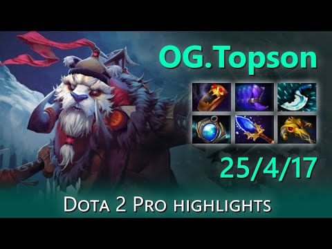 Topson 25-4 Tusk | Dota 2 Epic Pro Highlights