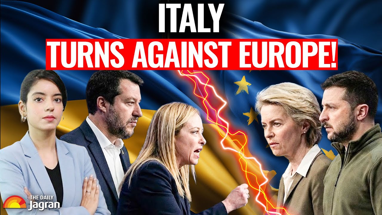 Italy BREAKS With European Union Over Ukraine War! Meloni No More On Zelenskyy's Side?