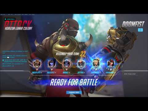 Competitive Overwatch Season 6 Match 12 - Doomfist