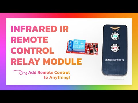 1-Minute Intro: Infrared IR Remote Control Relay Module - Seamless Remote Operation