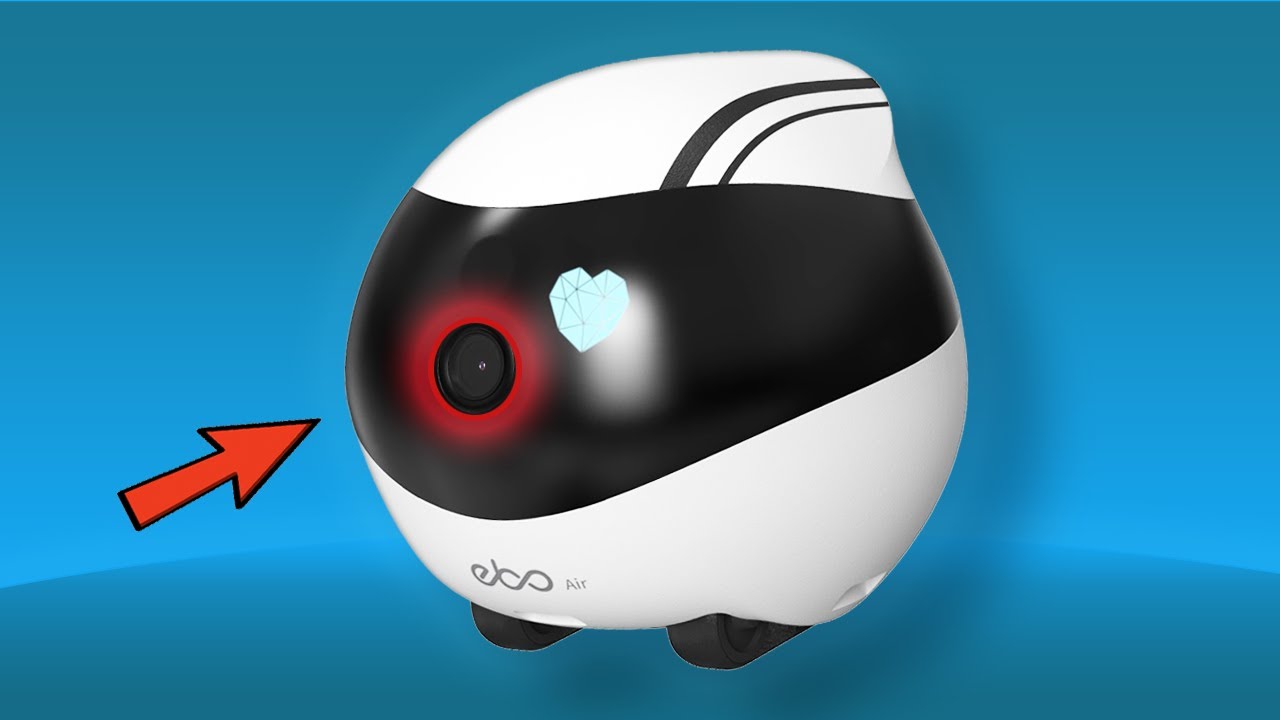 The STRANGEST Personal Robot in 2022: Enabot EBO Air