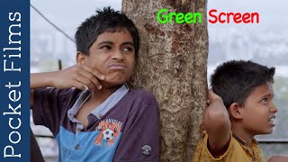 Green Screen - Hindi children short film | A tale of a young kid&#39;s learning about green screen
