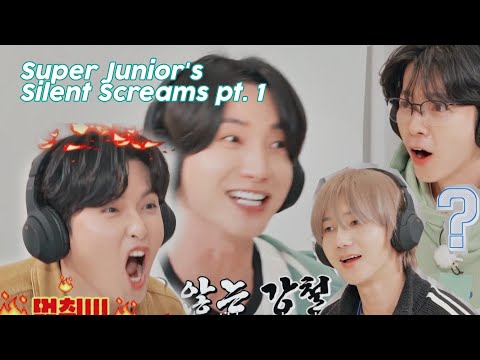 Super Junior's Silent Screams (woke up to super tv) part 1