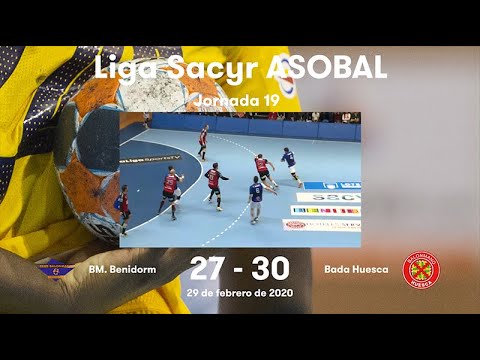Liga Sacyr ASOBAL J19: BM. Benidorm - Bada Huesca 27-30