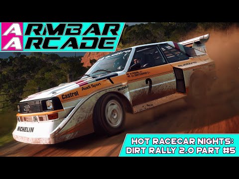 DiRT Rally 2.0 Career Mode Part #5: SERIAL THRILLA [HOT RACECAR NIGHTS] | Armbar Arcade