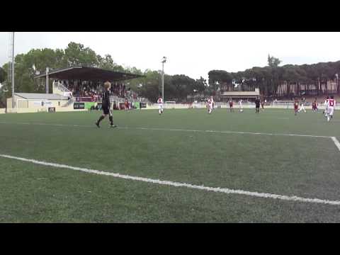 Redding Bob met Ajax D2 tegen FC Barcelona